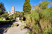 Rabat - la Kasbah degli Oudaia. I Giardini andalusi guardando verso la torre di Moulay Ismail. 